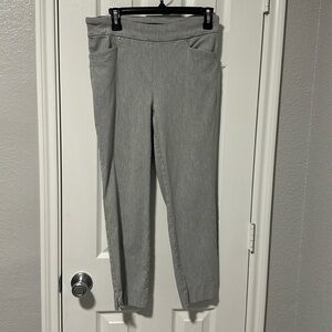 Gray pull on dress pantss pants